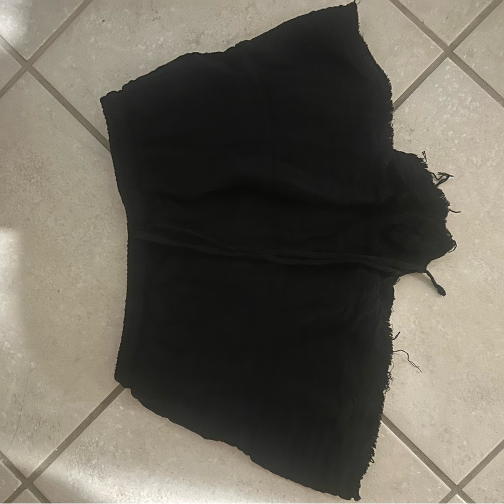 Black Coverup Shorts